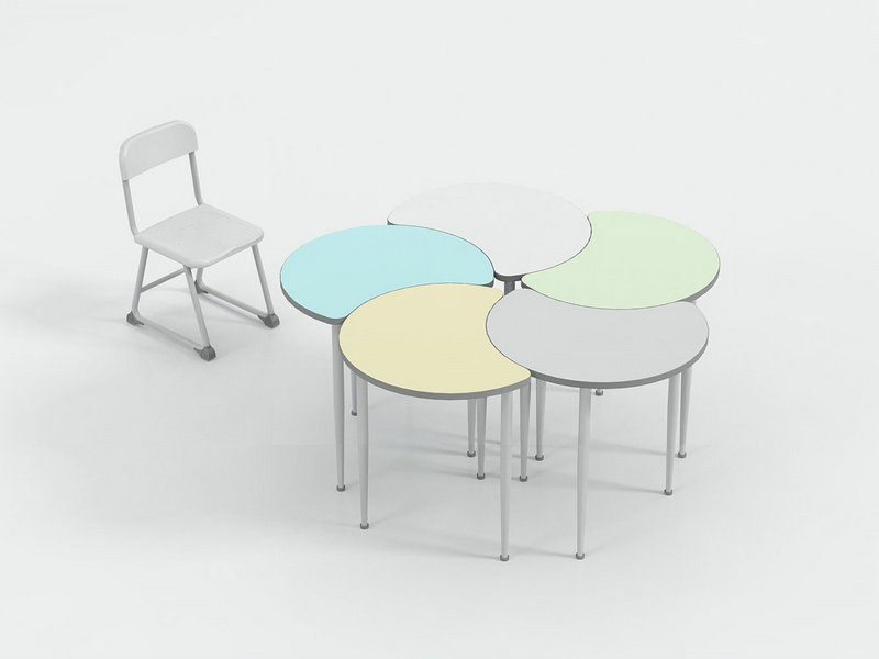 面向未來(lái)的教育，自由可變的學(xué)校家具設(shè)施才能滿足不同的教學(xué)模式